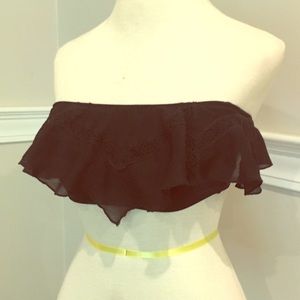 VS Strapless black bikini top Sz.S